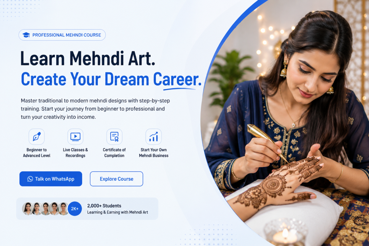 Professional Mehndi Course Training